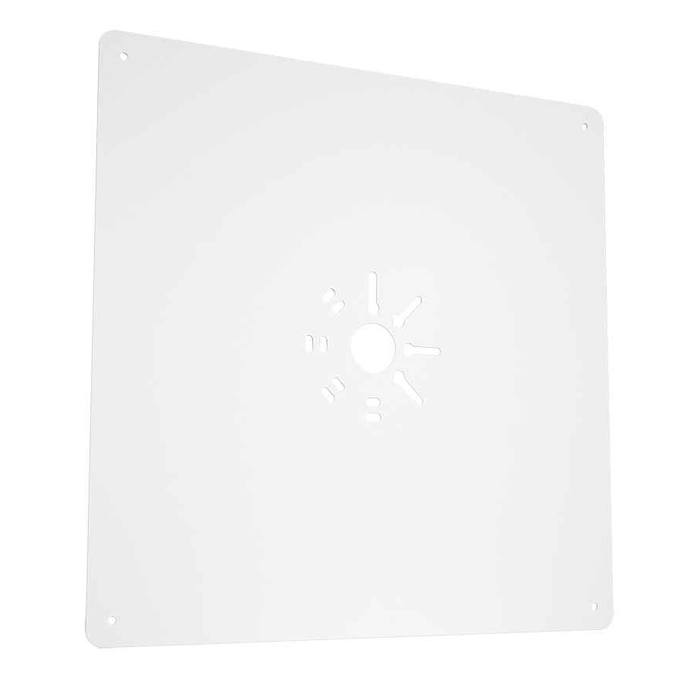 RAB VAN17 Retrofit Mounting Plate 14.37" Square White Finish Professional Installation System