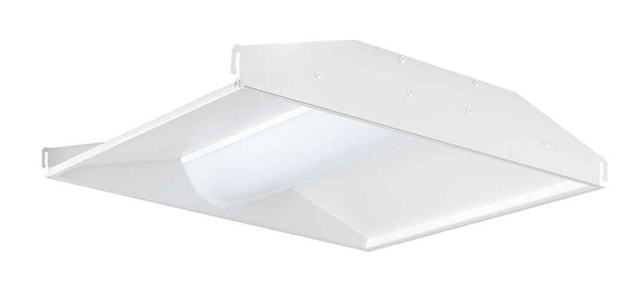 RAB SWISH Field-Adjustable LED Troffer – Selectable Wattage, Selectable CCT, 0–10V Dimming, 120–277V (Optional Battery Backup or Microwave Sensor)