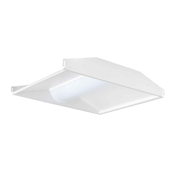 RAB SWISH Field-Adjustable LED Troffer with Selectable Wattage & CCT, 0-10V Dimming, 120-277V