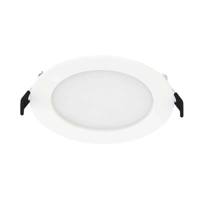 RAB 5" Round LED Recessed Downlight – 12W, 850–900 Lumens, 5CCT Selectable, 120V, White/Bronze