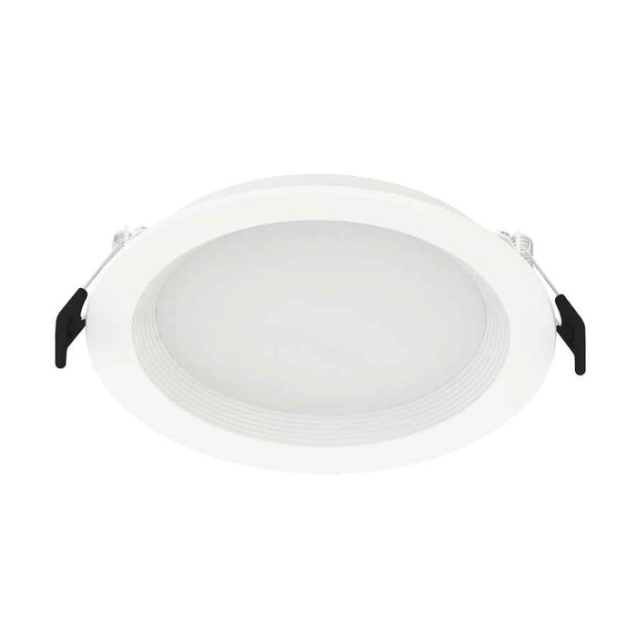 RAB 5" Round LED Recessed Downlight – 12W, 850–900 Lumens, 5CCT Selectable, 120V, White/Bronze