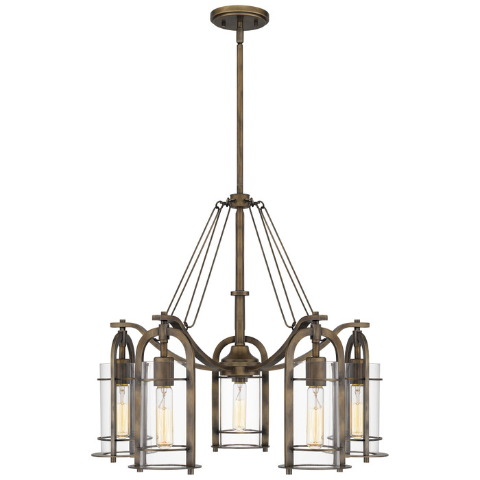 Quoizel  Coastal Chandelier 5 lights statuary QZL-TOS5026