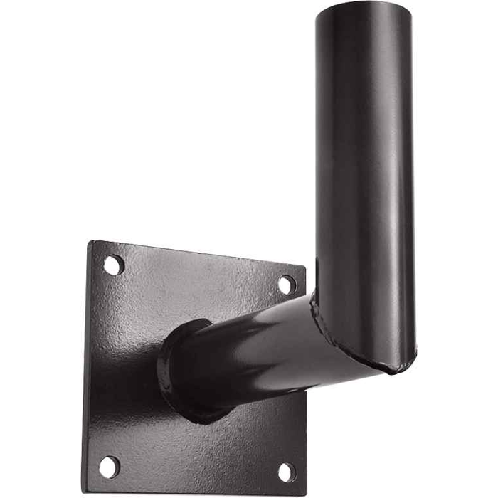 RAB Wall Mount Brackets for Pole Hardware - Right-Angle & Curved Design with Bronze Finish