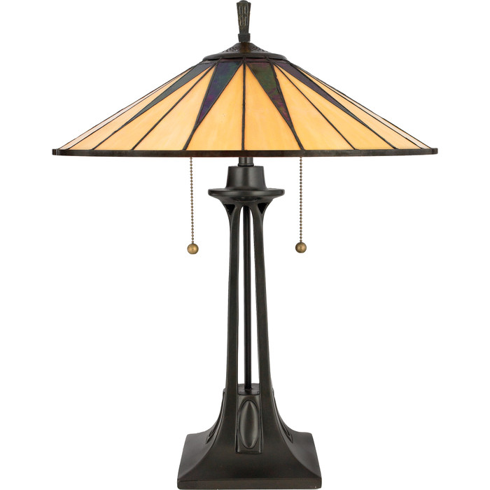 Quoizel QZL-TF6668 Traditional Table lamp tif vint brnz 19 d