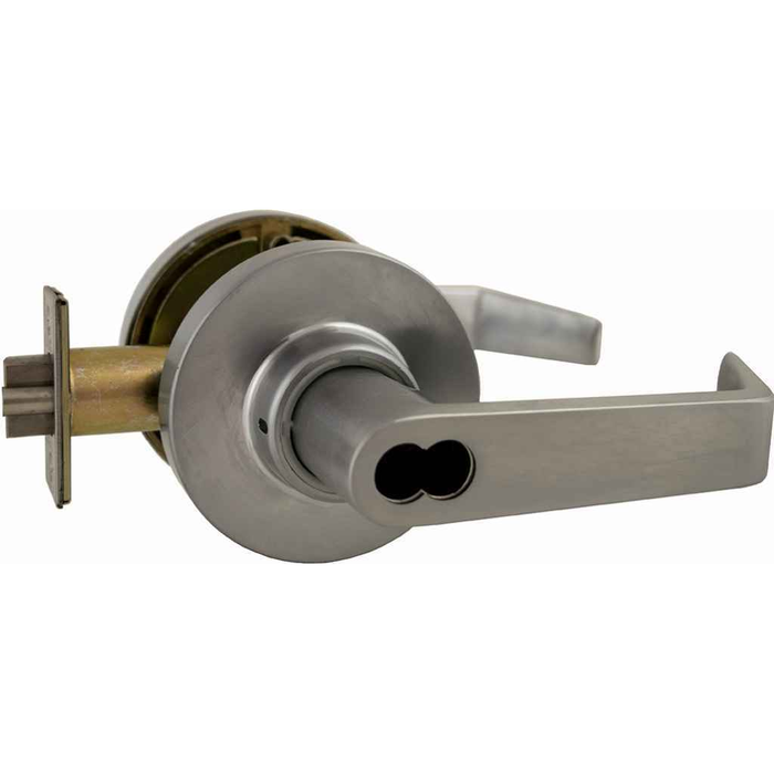 Marks USA 175RF SFIC - Storeroom Clutched Lever Lockset, Small Format IC, Less Core, 2-3/4in Backset, ANSI Strike, Grade 2