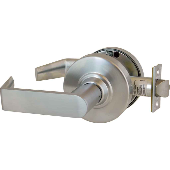 Schlage ND94 Grade 1 Single Cylinder Classroom Exterior Lockdown Vandlgard, Cylindrical Lock, Rhodes Lever, Key in Lever, Less Cylinder, 2-3/4" Backset