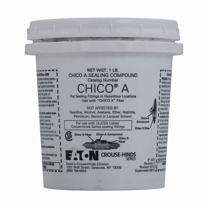Eaton Crouse-Hinds CHICO A3 1 lb Sealing Compound for Conduit Seals