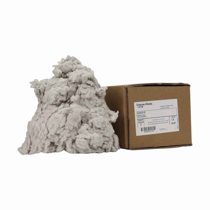 Eaton Crouse-Hinds CHICO X7 1 lb Mineral Fiber Packing for Conduit Sealing Fittings