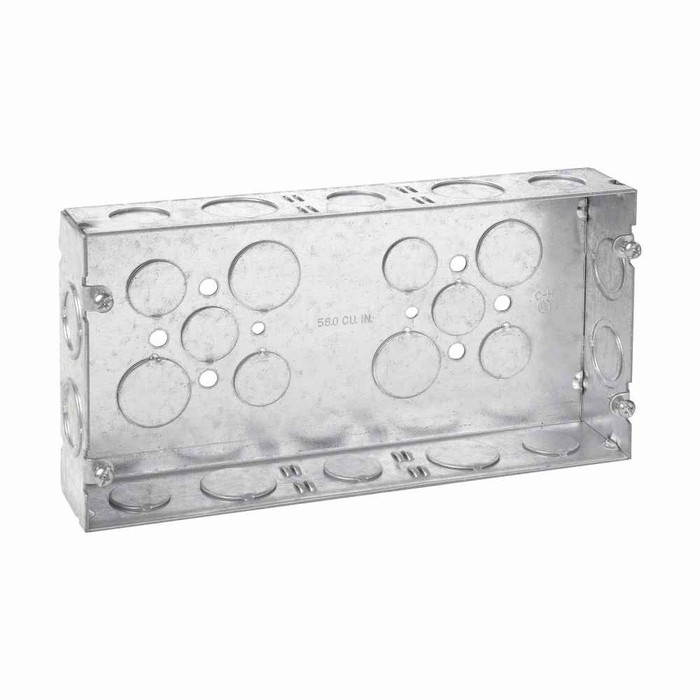 Eaton Crouse-Hinds Steel Gang Box, UL Listed