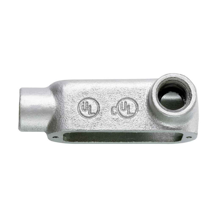 Eaton Crouse-Hinds Condulet® Form 5 Outlet Bodies - Malleable-Iron Type LR Threaded Series