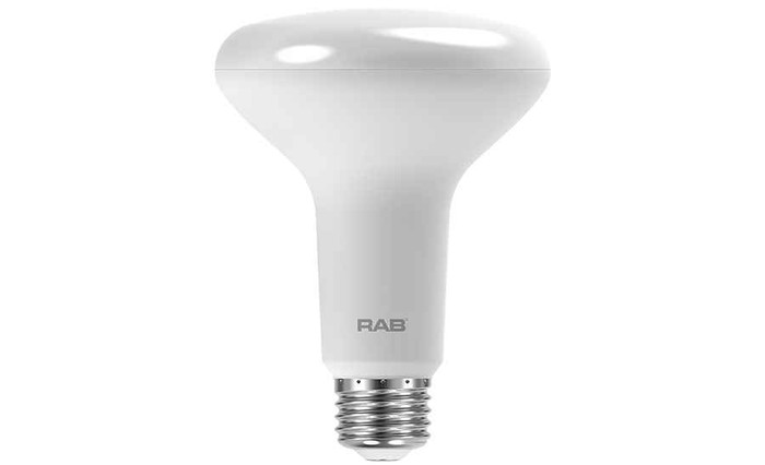 RAB BR30 Series 10W LED Lamps — Dimmable, Selectable Color Temp