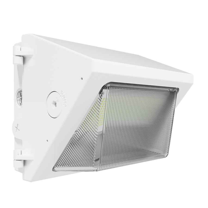 RAB 30W LED Wall Pack Light Fixture with Multi-Wattage Selection Bronze Finish