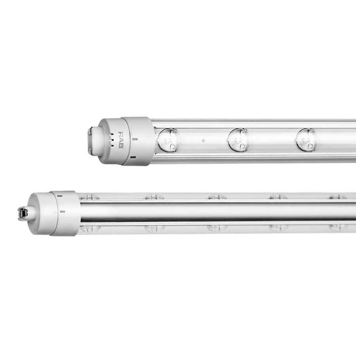 RAB T8-P2S Series LED Sign Tubes — Ballast Bypass, Single-End Powered, 6500K (7W–120W, Multiple Lengths)