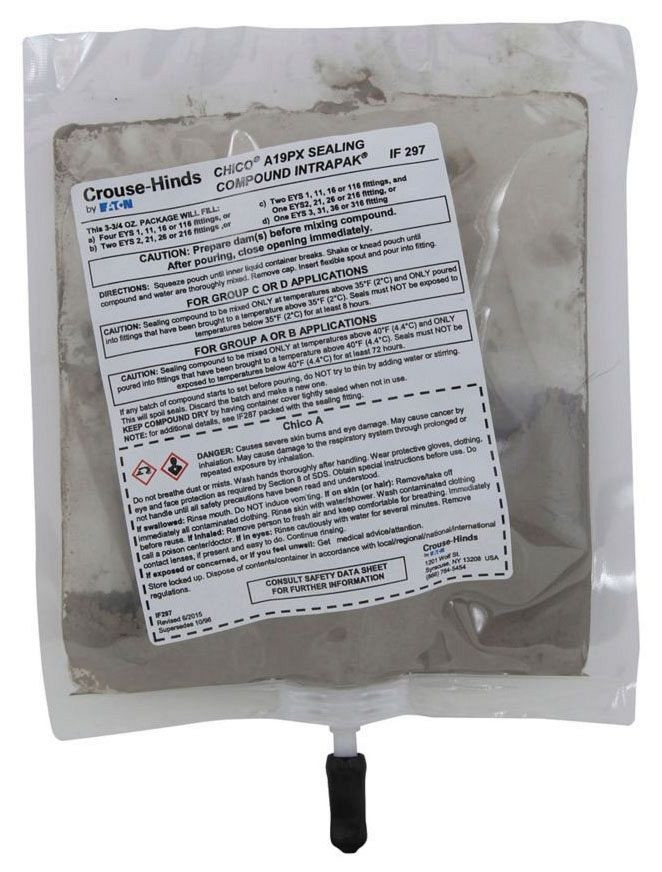 Crouse-Hinds Chico A-P Intrapak Sealing Compound 5-Pouch Pack
