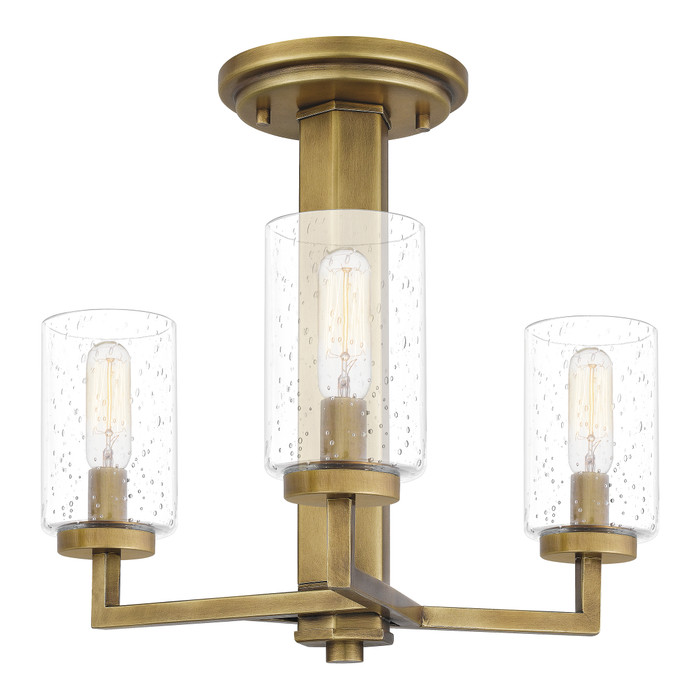 Quoizel  Traditional Semiflush 3 lights QZL-SUN1715