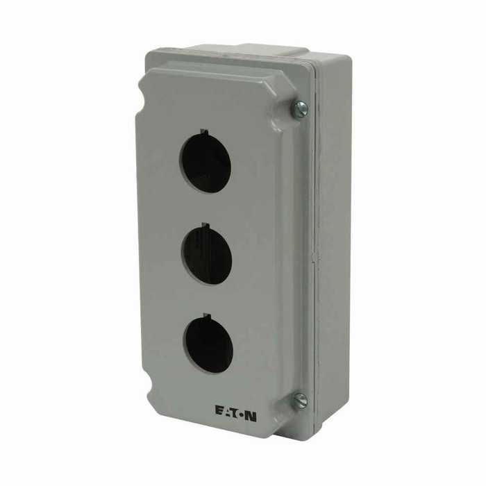 Eaton 10250T Pushbutton Enclosure 30.5mm Heavy-Duty Watertight NEMA 4X Die-Cast Surface Mount