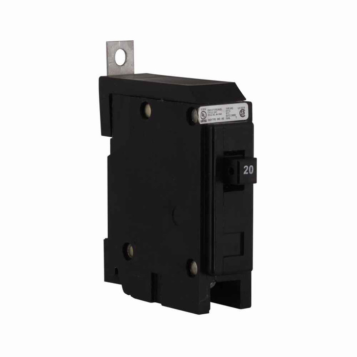Eaton Thermal Magnetic Circuit Breaker 20A Single-Pole 277V 14kAIC GDB Frame GHQ Series