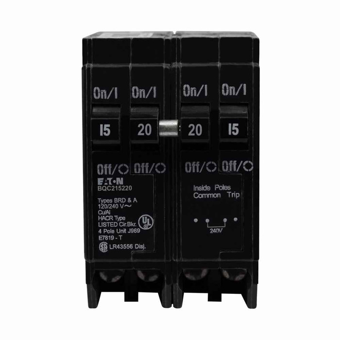 Eaton BQC Common Circuit Breaker Thermal-Magnetic
