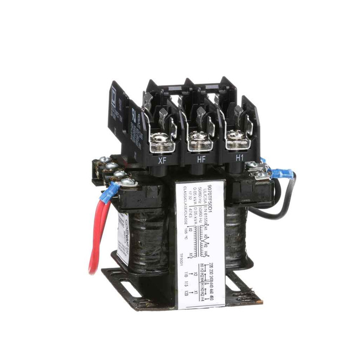 Schneider 9070TF Industrial Control Transformer Series — Type TF Control Power Transformers (50–2000 VA)