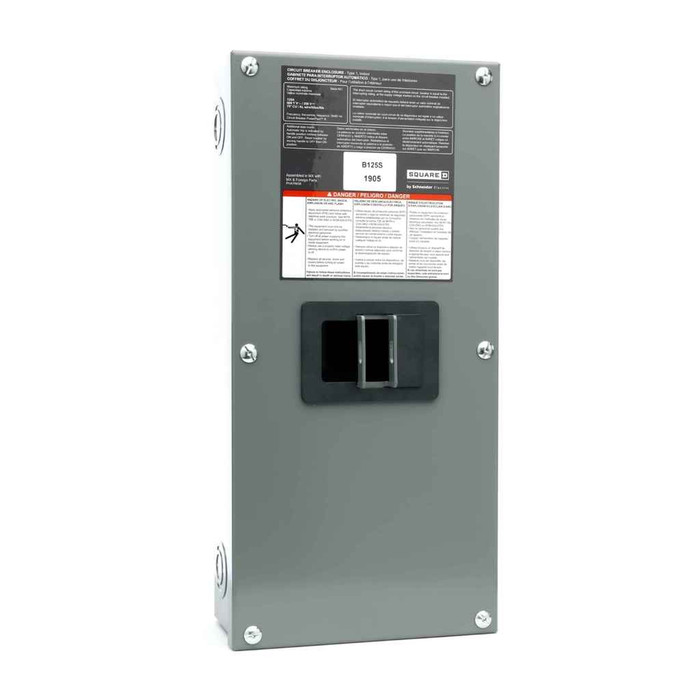 Schneider Circuit breaker Enclosure, PowerPacT B, 15A to 125A, 2 and 3 Pole