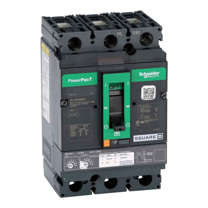 Schneider 3-Pole Molded Case Circuit Breaker M71 Series – 30A to 150A