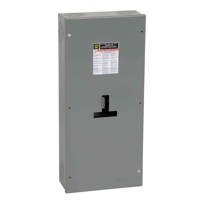 Schneider Circuit breaker enclosure, PowerPacT H/J, 15A to 250A, NEMA 1, surface mount