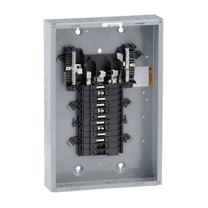 Schneider QO Plug-On Neutral Load Centers – 125A/200A/225A Convertible Main Lug Indoor Panels