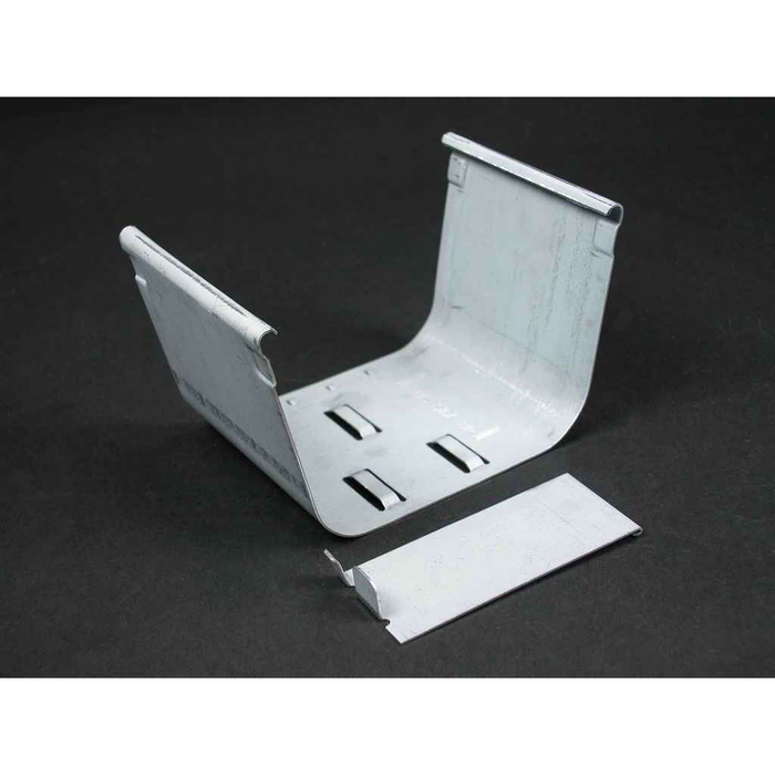 Wiremold 6000 Series Steel Divider Clip Fitting - 3.0 in Gray Raceway Compartment Organizer