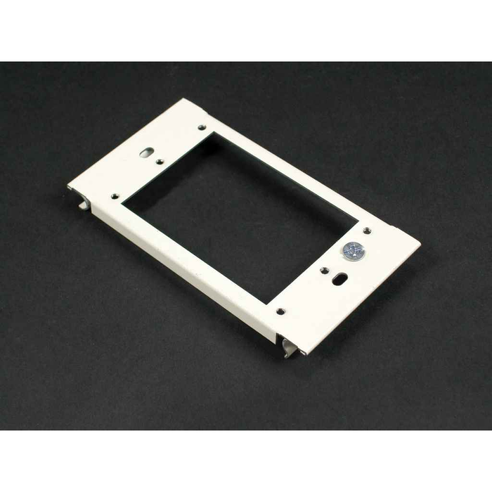 Wiremold Single-Gang Steel Device Plate - 4.75" x 2.5" Gray Finish Professional Installation