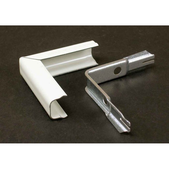 Wiremold 500 Series Steel External Elbow Raceway Fitting - Ivory Finish