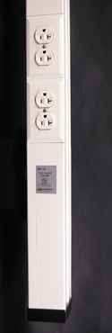 Wiremold Steel Tele-Power Poles