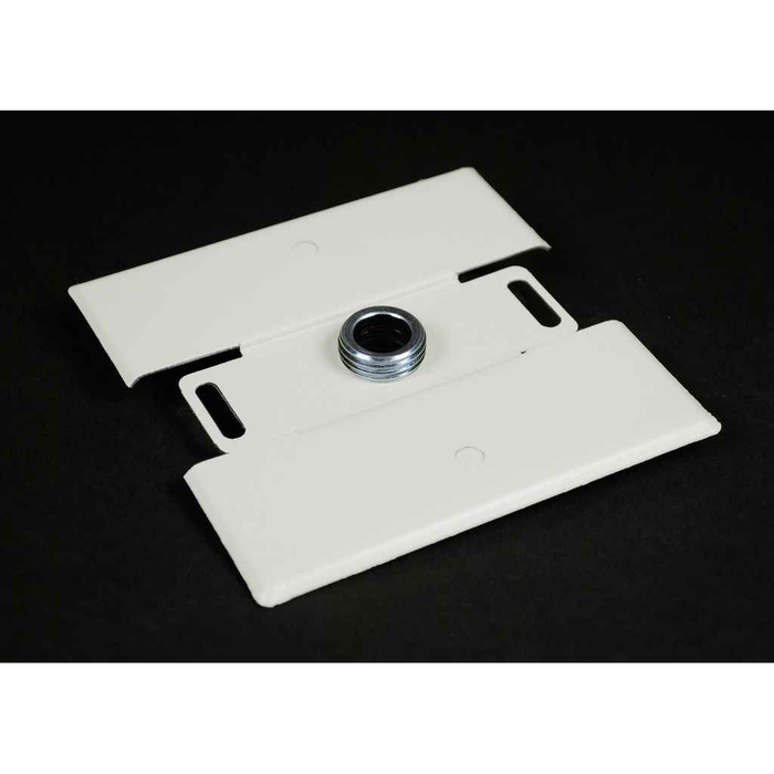 Wiremold Plugmold 2000 Series Steel Flush Plate Adapter 4.5 Inch Ivory