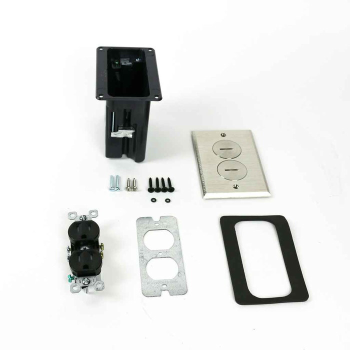 Wiremold WMFB Single-Gang Floor Box Assembly