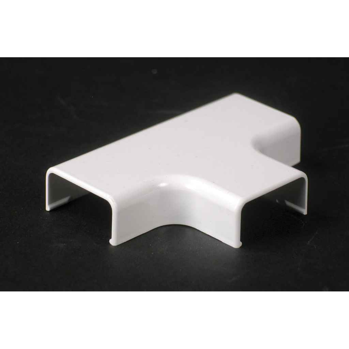 Wiremold Uniduct 2800 Series 2.0 in Single-Channel Cable Raceway System - Ivory Plastic