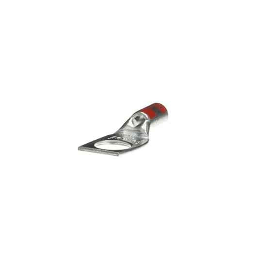 Color Keyed One-Hole Lugs #8AWG - Standard Barrel (600V to 35KV) - Red