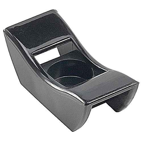 Ty-Rap Heavy-Duty Weather-Resistant Cable Tie Mounting Cradles – Screw Mount, UV-Stabilized Black