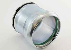 Bridgeport EMT Raintight Compression Connectors - Steel