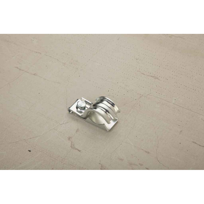 Bridgeport Fittings Mighty-Hold Universal Clamp Straps - Zinc Plated Steel Construction