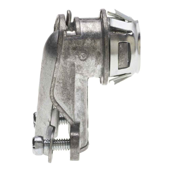 Bridgeport Whipper-Snap® 90° Connector - Double Screw Design