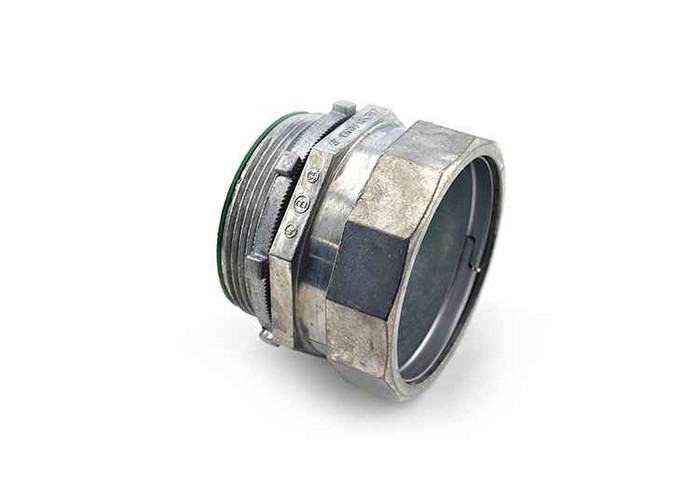 Bridgeport Compression Connectors - Zinc Die Cast with Insulated Throat