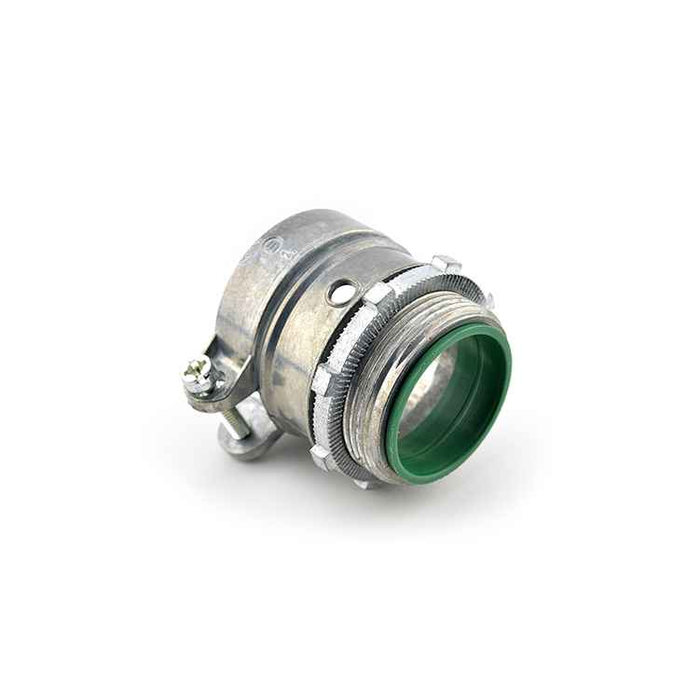 Bridgeport Fittings Zinc Die Cast Squeeze Connectors with Insulated Throat