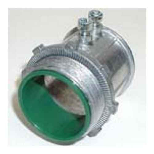 Bridgeport Set Screw Connectors - Zinc Die Cast with Insulated Throat