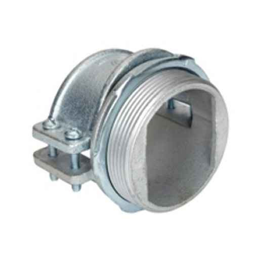 Bridgeport Four Screw Strap Type Connectors - Malleable Iron