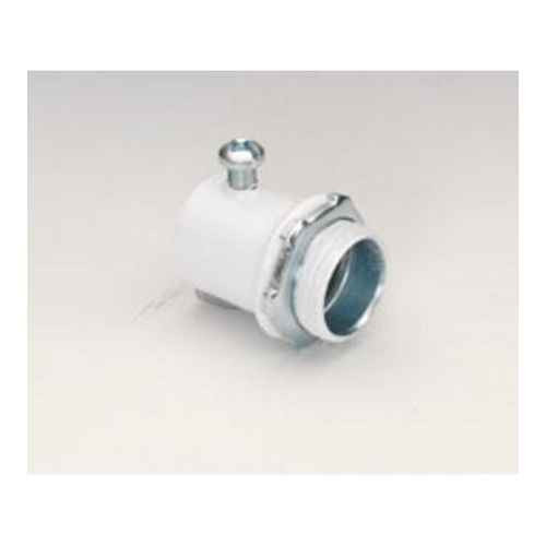 Bridgeport White EMT Set Screw Connectors