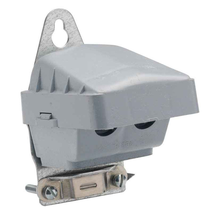 Bridgeport Entrance Caps for Oval Service Entrance Cable - PVC