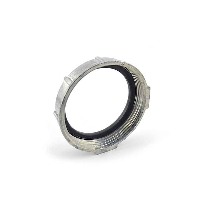 Bridgeport Fittings Insulated Bushings - Zinc Die Cast with Plastic Metaliner and Ball Burnished Finish