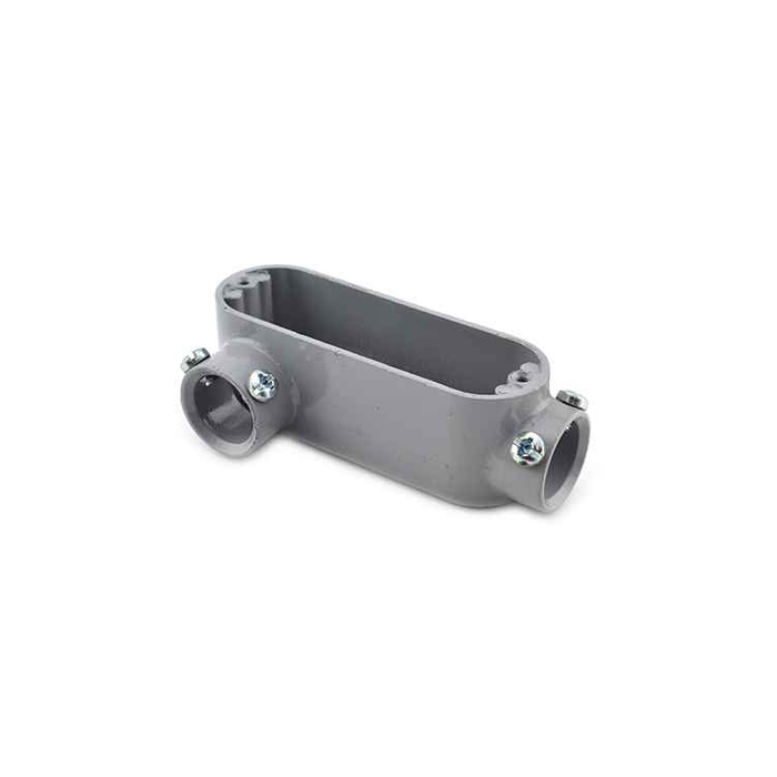 Bridgeport Fittings EMT Conduit Body Type LR Set Screw Connection System