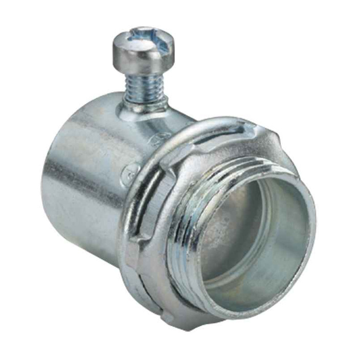Bridgeport EMT Set Screw Connectors - Steel