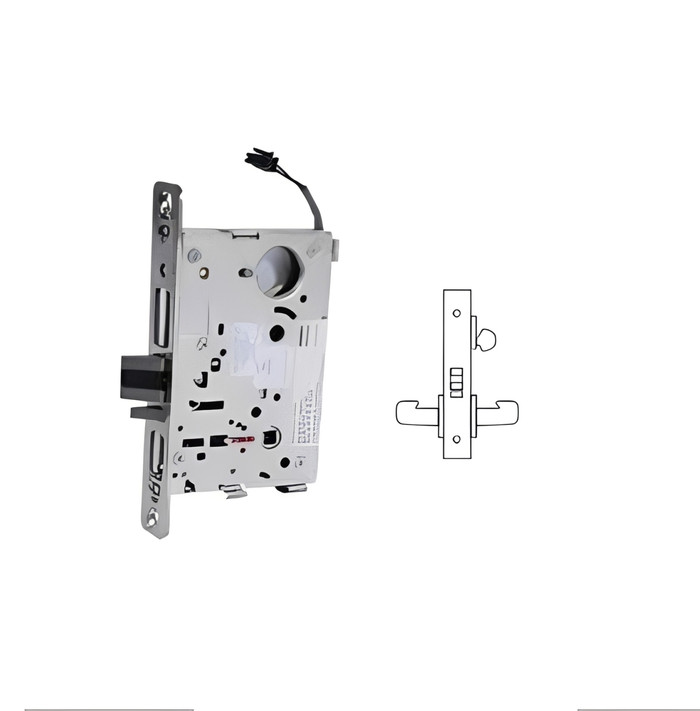 Sargent RX-8200-12/24 Electrified Mortise Lock with Request to Exit and Power ON Operation