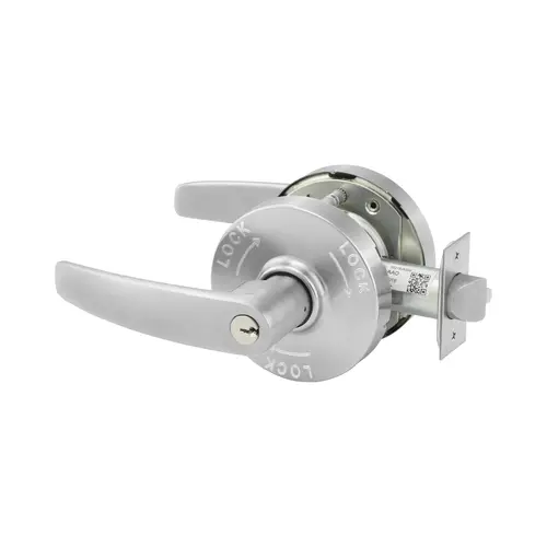 Sargent 6310XG Series - Cylindrical Lever Lock Grade 1 with L Rose with Large Format Core with LA Keyway 1 Bitted and ASA Strike
